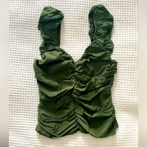 Rouched tank top